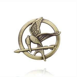 The Hunger Games Mockingjay Symbol Emblem Lapel Pin Brooch Charm Costume Jewelry